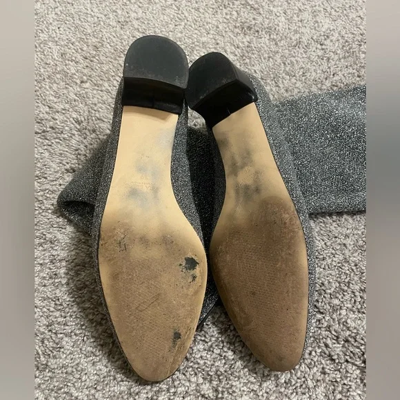 Zara shimmery boots size 8 - Picture 6 of 9